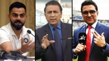 Ind v wi 2019 : Sanjay Manjrekar Disagrees With Sunil Gavaskar View On Selectors And Kohli Captaincy