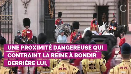VIDEO. Quand la reine Elizabeth II rattrape le prince William...