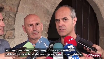 Hallan asesinada a una mujer por su marido al ir a notificarle el deceso de este en un accidente