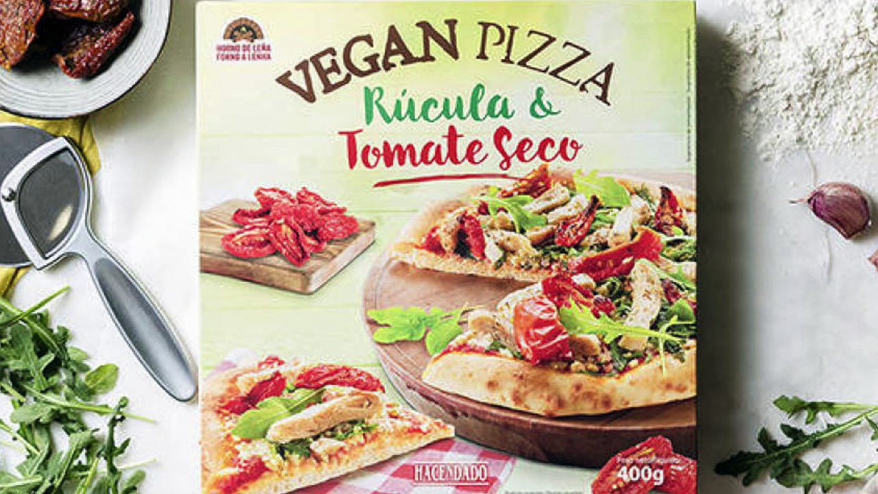 La pizza vegana de Lidl tiene a Mercadona como gran rival