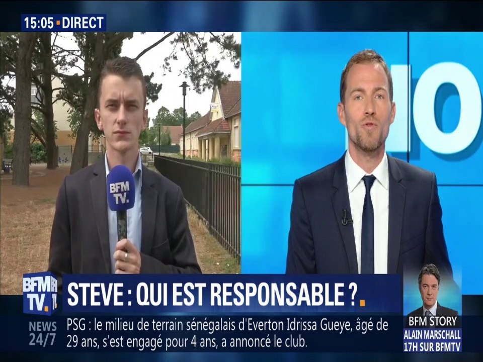 Robin Salecroix sur BFM TV après l'ouverture d'une information judiciaire suite à la découverte du corps de Steve