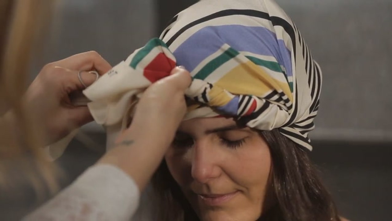 How to Tie a Turban Scarf