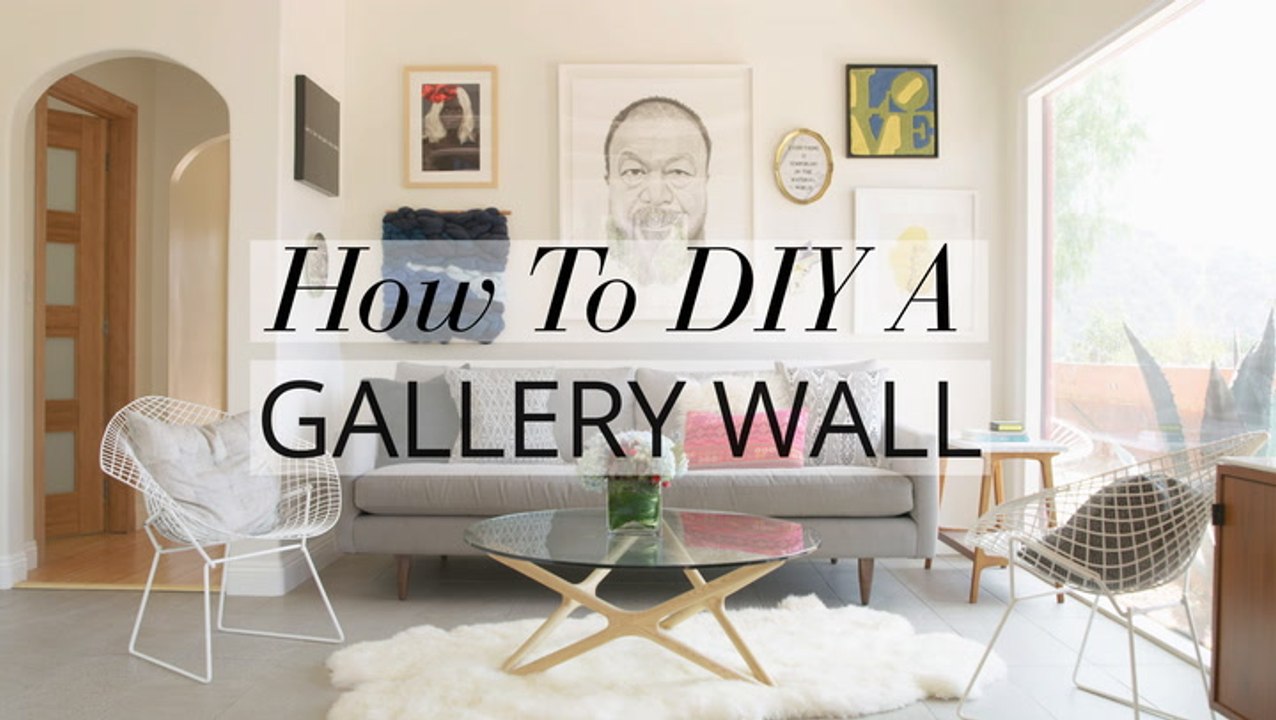 How To DIY A Gallery Wall