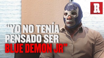 "Yo no tome la decisión de ser Blue Demon": Blue Demon Jr.