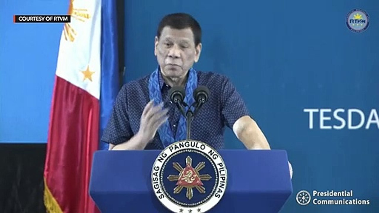 Duterte blames priests for fly interrupting his speech