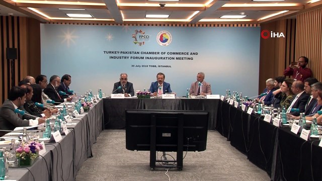 Hisarciklıoğlu: 'Türkiye ile Pakistan arasında karşılıklı ticaret 700 milyon dolar civarında'