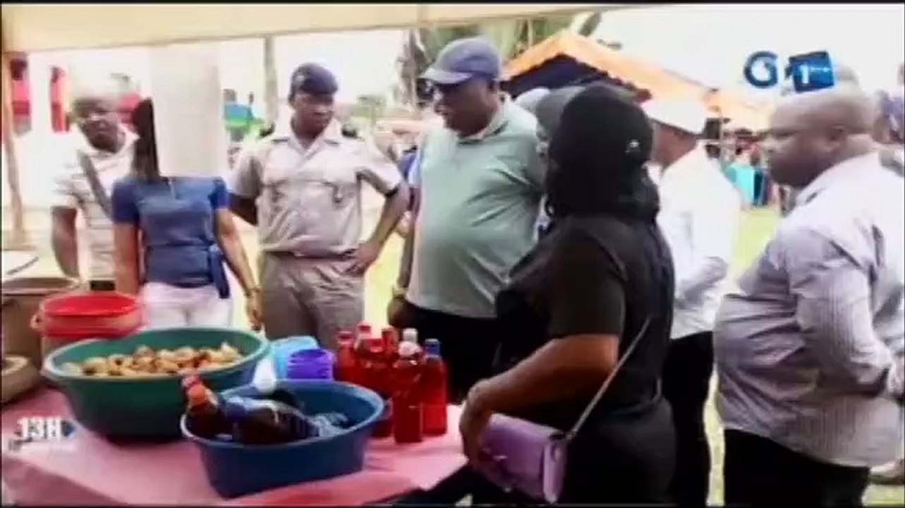 RTG/2e édition des vacances agricoles - Arrêt sur le jardin de la FAO à Libreville