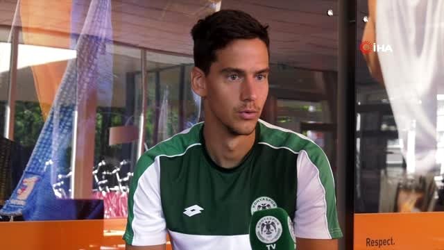 Konyasporlu Jevtovic: Hedefimiz Avrupa kupalarına katılmak