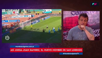 Juan Ramírez, el nuevo refuerzo de San Lorenzo