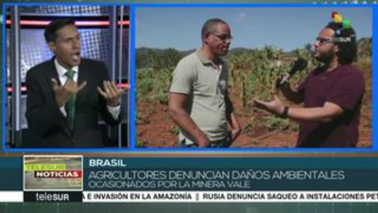 Brasil: agricultores denuncian afectaciones por minera Vale