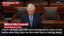 Mitch McConnell Slams 'Moscow Mitch' Moniker As 'Modern-Day McCarthyism' In A Fiery Speech