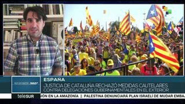 Justicia catalana rechaza medidas contra delegaciones en el exterior