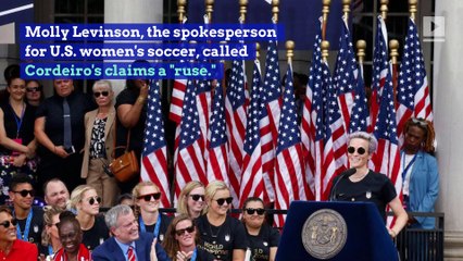 US Women's Soccer Calls Soccer Federation's Pay Claim 'a Ruse'