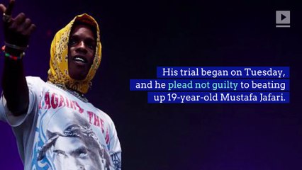 A$AP Rocky Pleads Not Guilty in Sweden Assault Trial
