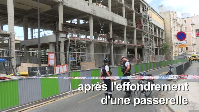 Effondrement d'un échafaudage: un mort et trois blessés graves