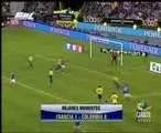 Mejores momentos del partido de fútbol Francia - Colombia
