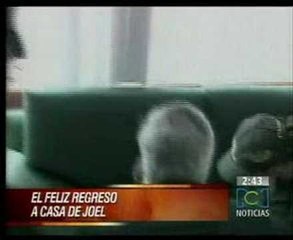 Primeras imágenes de Joel Pinto en libertad