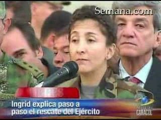 "¡Gracias Colombia!": Íngrid Betancourt
