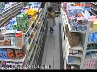Videos de robos en Supermercados.