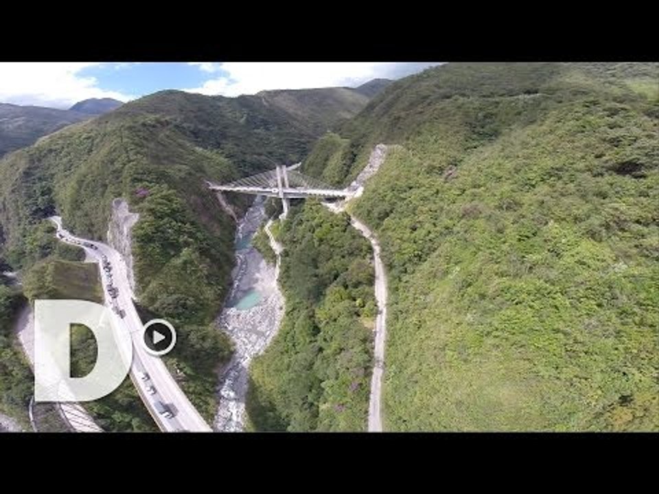 Así se construye la doble calzada Bogotá – Villavicencio