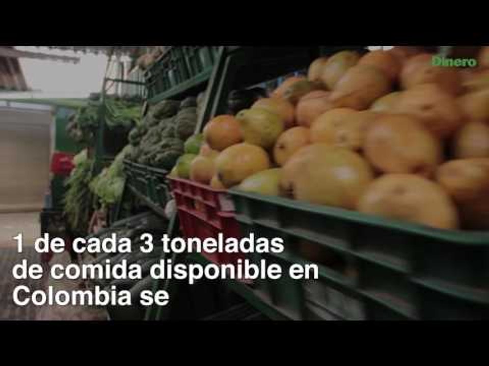 10 millones de toneladas de comida se desperdician anualmente en Colombia
