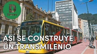 Así se construyen los buses a gas del TransMilenio