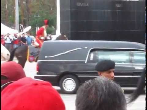 Venezuela: Traslado del cuerpo de Hugo Chávez al Museo Militar