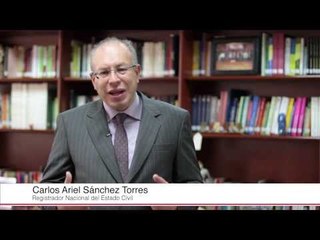 "Es muy difícil que a alguien no le funcione la biometría": registrador nacional