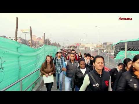 El caótico viaje de Transmilenio desde Soacha en 'hora pico'