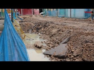 Mártires: "Lo único que hicieron fue dañar la calle.