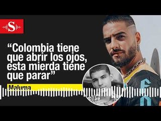 El mensaje de Maluma por la muerte de Legarda