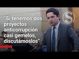 José Daniel López habla de la diferencia del proyecto anticorrupción del gobierno