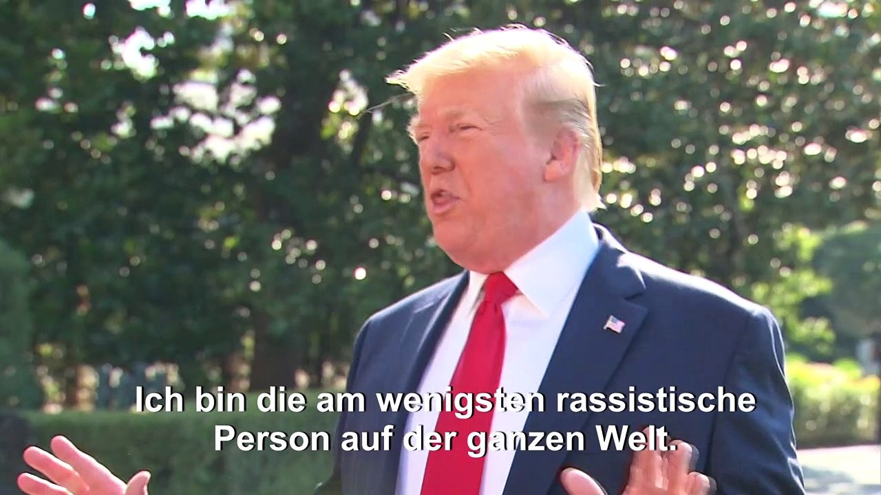 Trump: „Ich bin die am wenigsten rassistische Person auf der ganzen Welt'