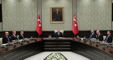 Cumhurbaşkanı başkanlığında toplanan MGK toplantısı sona erdi