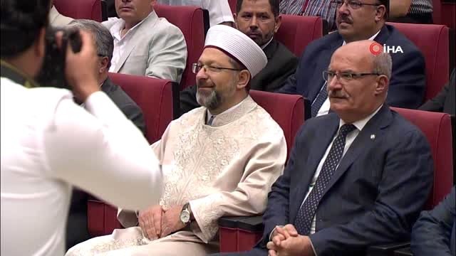 Diyanet İşleri Başkanı Erbaş, Vekaletle Kurban Programı Gönüllü Uğurlama Töreni nde konuştu