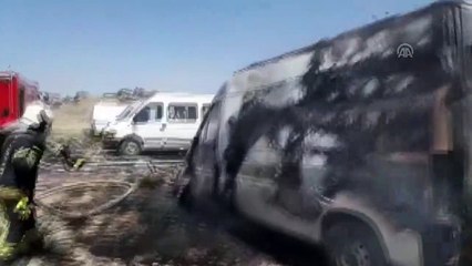 Hurda deposunda yangın - DENİZLİ