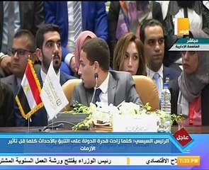 السيسى: رد فعل الرأي العام سبب تأخير الإصلاح الاقتصادي 40 عاماً