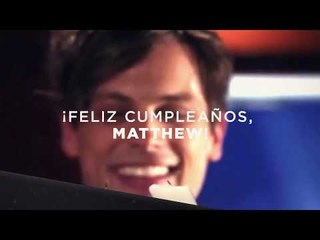 Los fans de AXN homenajean a Matthew Gray Gubler en su cumple