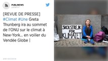 Greta Thunberg ira au sommet de l’ONU sur le climat à New-York… en voilier du Vendée Globe