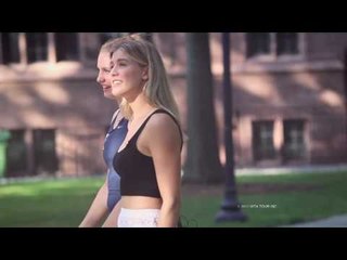 WTA - Más Allá de la Cancha Eugenie Bouchard visitó Yale