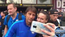 Nerazzurrisiamonoi - Inter, Conte arriva a Malpensa dopo la tornée asiatica