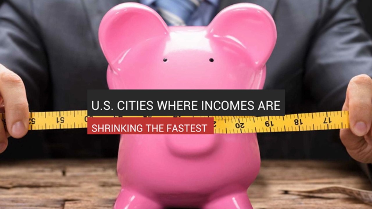 Cities Where Incomes Are Shrinking The Fastest