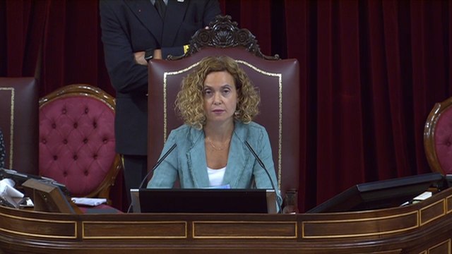 Batet anuncia resultados de las votaciones y convoca pleno el jueves