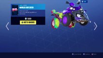 Fortnite World Cup 2019 Skins Emotes And Weapons in The Shop - Part 4