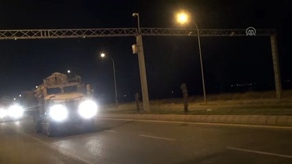 Suriye sınırına askeri sevkiyat - ŞANLIURFA