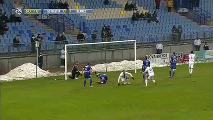 20/01/13 : Mevlüt Erding (61') : Bastia - Rennes (0-2)