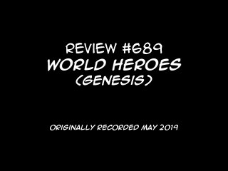 Review 689 - World Heroes (Genesis)