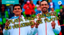 ¡Plata para México en voleibol de playa en Juegos Panamericanos!