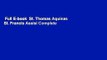 Full E-book  St. Thomas Aquinas  St. Francis Assisi Complete