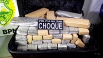 Choque apreende adolescente com 20 kg de maconha na rodoviária